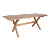 Zahradní stůl Murcia, teak, přírodní, 200×90×75 cm – House Nordic