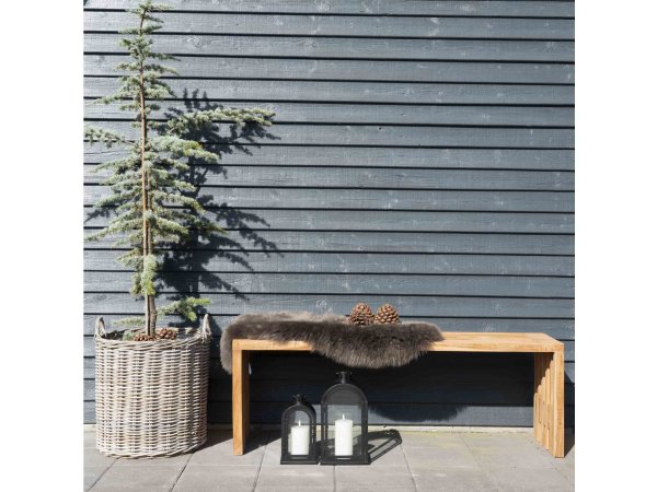 Indo koše, přírodní kubu ratan, sada 2 ks – House Nordic