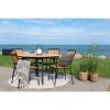 Zahradní židle Cleveland, teak/kov, 64×58×91 cm – House Nordic