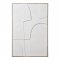 Obraz Madeline Relief No.2, bílý, 60×90 cm – House Nordic