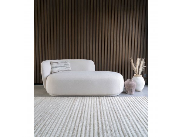 Koberec Mango, ručně všívaný, slonovinový, 200×300 cm – House Nordic