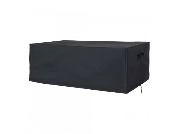 Ochranný obal na modulární zahradní nábytek, sada 3 ks, černý, 210g/m² polyester s PU vrstvou – House Nordic