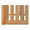 Sedací souprava na balkón a terasu Santander, teak, přírodní, 4dílný – House Nordic