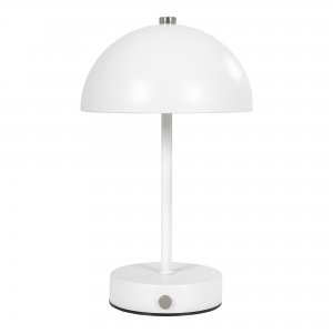 Stolní lampa Holt, kovová, bílá – House Nordic