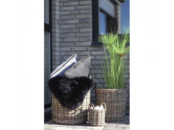 Caor koše, přírodní kubu ratan, sada 4 ks – House Nordic