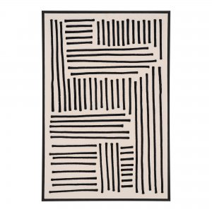 Obraz na plátně Lipari, černá/beige, 60×4×90 cm, No.1 – House Nordic