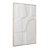 Obraz Madeline Relief No.2, bílý, 60×90 cm – House Nordic