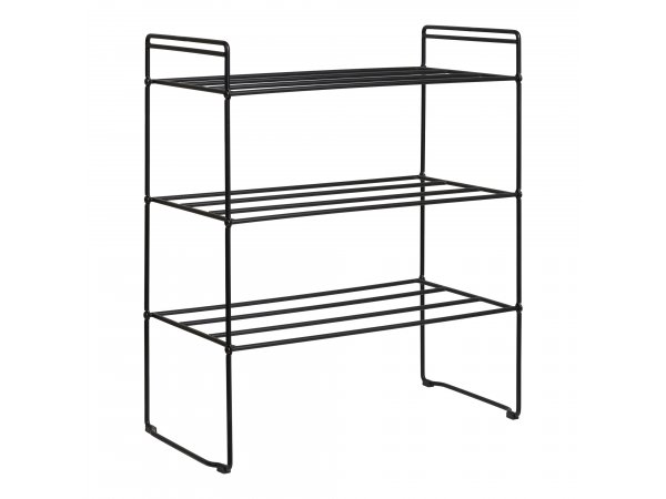 Botník Swansea, černá, 49,5×25×60 cm – House Nordic