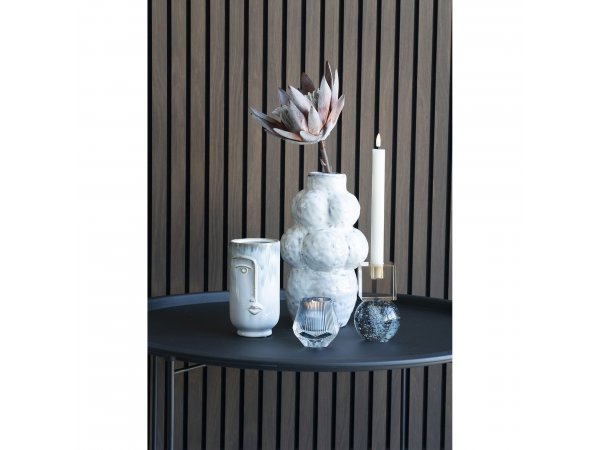 Váza keramická, modrá, ø9,5×17 cm – House Nordic