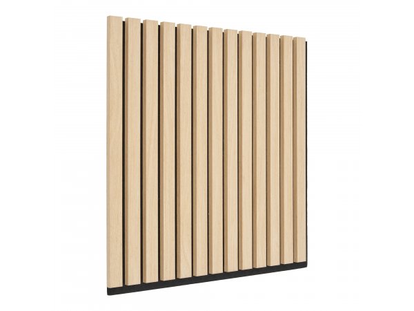 Akustický panel, přírodní dub, 52×52×2,2 cm – House Nordic