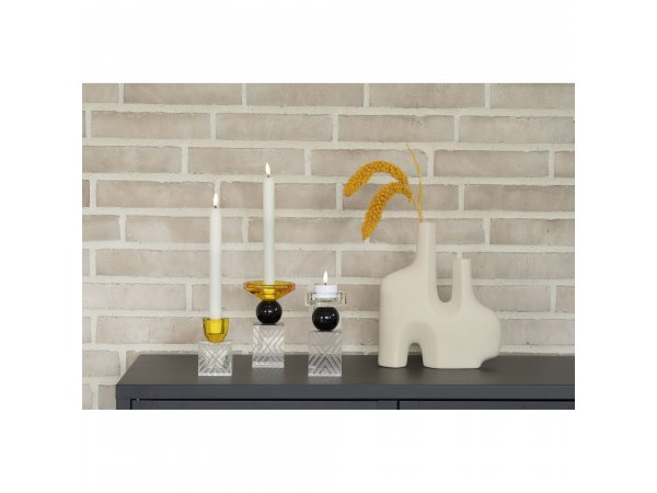 Váza keramická, písková, 23,5×8×27 cm – House Nordic