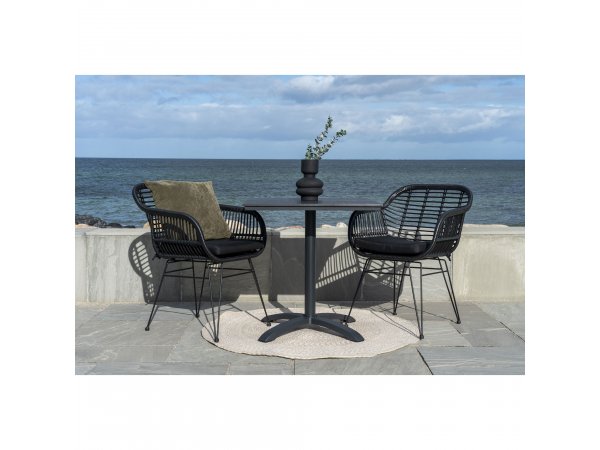 Kulatý koberec Menorca, pískový, Ø 120 cm – House Nordic