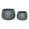 Sada 2 květináčů Stanbury, tmavě zelené, Ø 42/55 cm – House Nordic