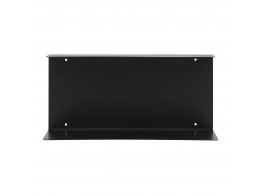 Lille nástěnná polička, černá, 40×18×18 cm – House Nordic
