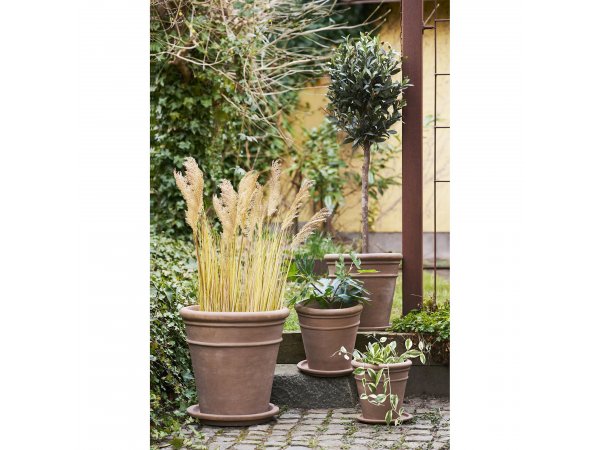 Sada květináčů Stockport, terakota, hnědé, Ø 17/22/27/32 cm – House Nordic