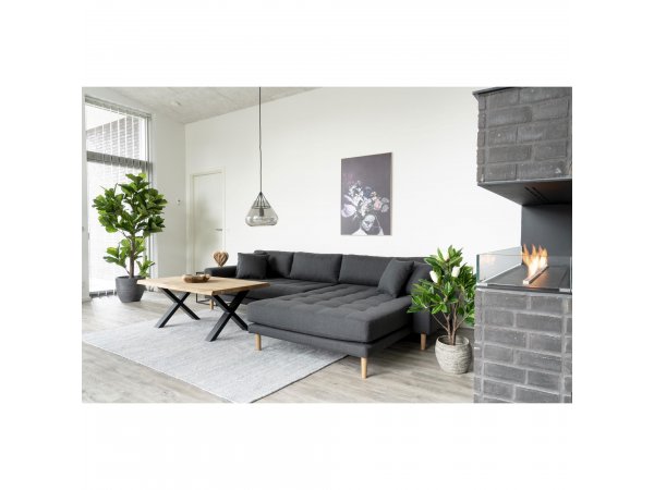 Umělá rostlina Fiddle Leaf, zelená, 93×81×190 cm – House Nordic