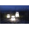 Stolní LED lampa Bristol s popruhem, bílá, 17×17×21 cm – House Nordic