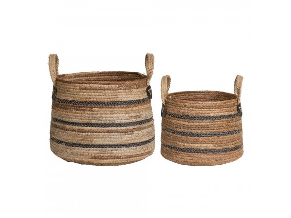 Erba sada košů, banánové listy/natural