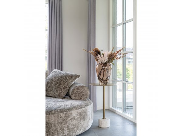 Umělá kytice King Protea, bordeaux mix, 65 cm – House Nordic