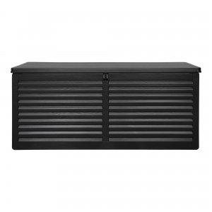 Úložný box Dubrovnik, plast, černý, 146,5×61×64,5 cm – House Nordic