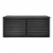 Úložný box Dubrovnik, plast, černý, 146,5×61×64,5 cm – House Nordic