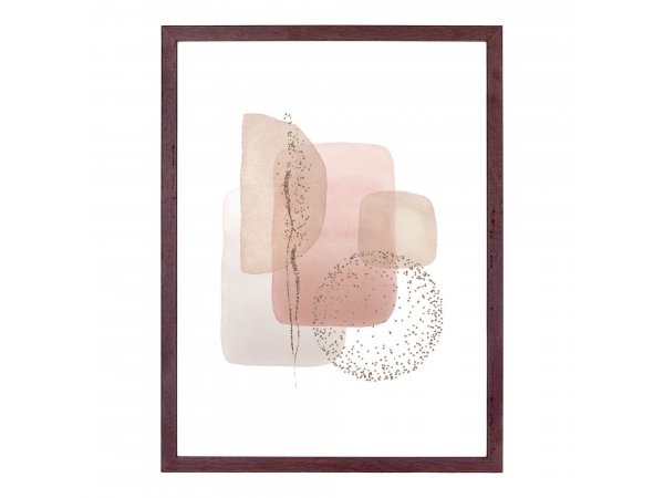 Sada rámečků Aspen, tmavě hnědá – House Nordic