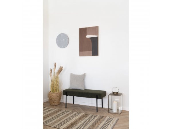 Nástěnné hodiny Ravenna, světle šedé, Ø40×4 cm – House Nordic