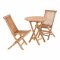 Zahradní set Oviedo & Toledo, přírodní teak, pro 2 osoby – House Nordic