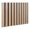 Akustický panel, dýha přírodní dub, 240×60×2,2 cm (1 pár) – House Nordic