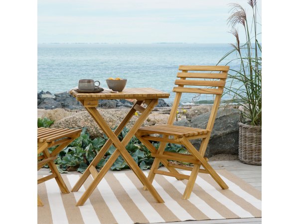 Koberec Pina, recyklovaný plast, béžový/off-white, 140×200 cm – House Nordic