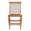 VÝPRODEJ: Dětská zahradní židle Toledo, skládací, teak, 42×31×58 cm 2 kusy – House Nordic