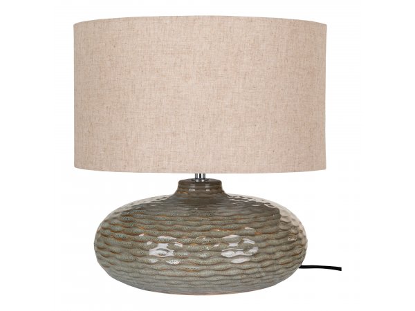 Stolní lampa Oldham, keramická, zelená – House Nordic