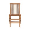 Dětská zahradní židle Toledo, skládací, teak, 42×31×58 cm – House Nordic