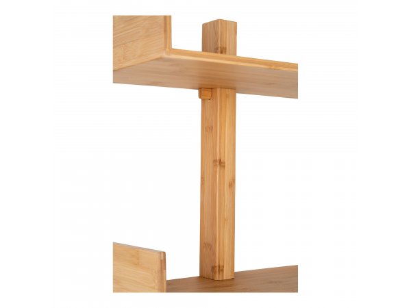 Villa nástěnná police, bambus, přírodní, 50×25×180 cm – House Nordic