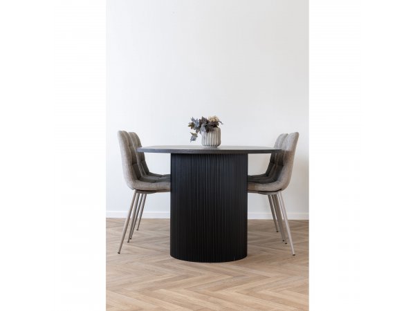 Květináč keramika, šedý, Ø15×15 cm – House Nordic