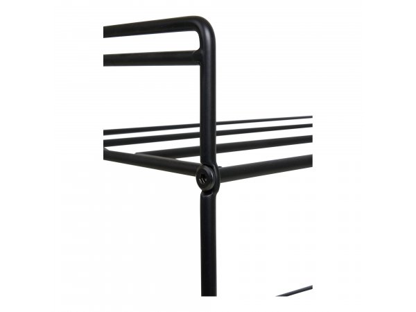 Botník Swansea, černá, 49,5×25×60 cm – House Nordic