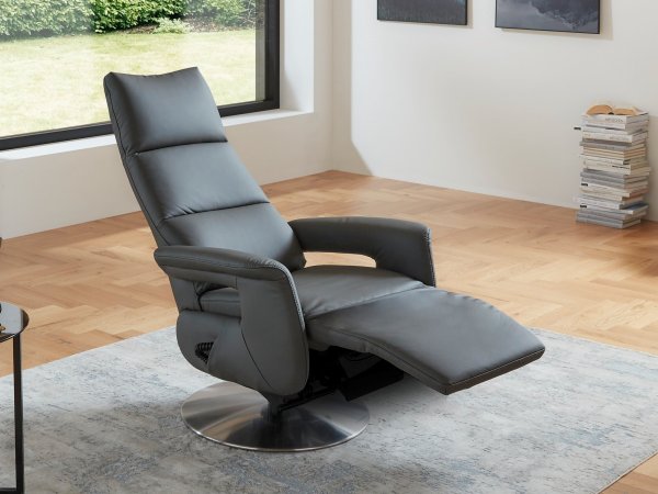 Kožené polohovací televizní křeslo SWITCH BALANCE 1