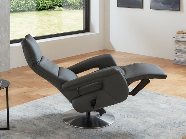 Kožené polohovací televizní křeslo SWITCH BALANCE 1