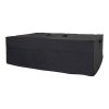 Luxusní ochranný potah pro lounge a sofa sety, černý, 180×210×95 cm – House Nordic