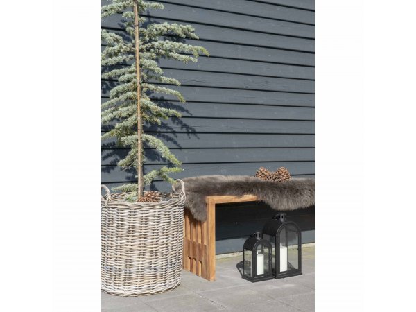 Indo koše, přírodní kubu ratan, sada 2 ks – House Nordic