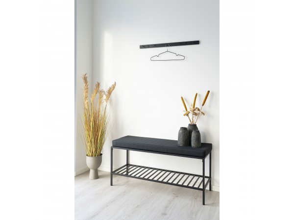 Nástěnný věšák Vita, černý – House Nordic