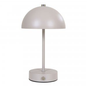 Stolní lampa Holt, kovová, písková/ocelová – House Nordic