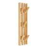 Věšák Ember, nástěnný, bambus, 60×14×3,5 cm – House Nordic