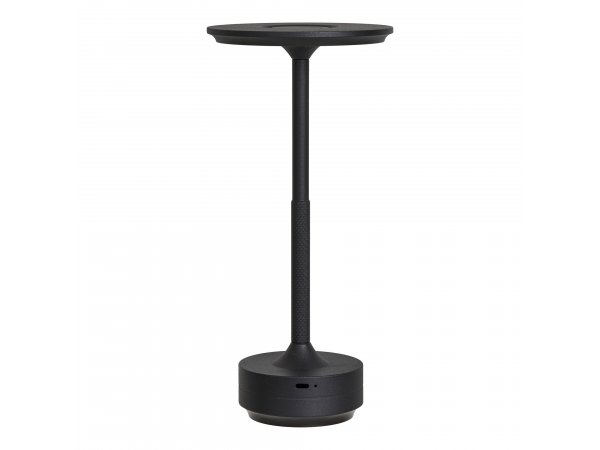 Stolní lampa Lyneham, kovová, černá – House Nordic