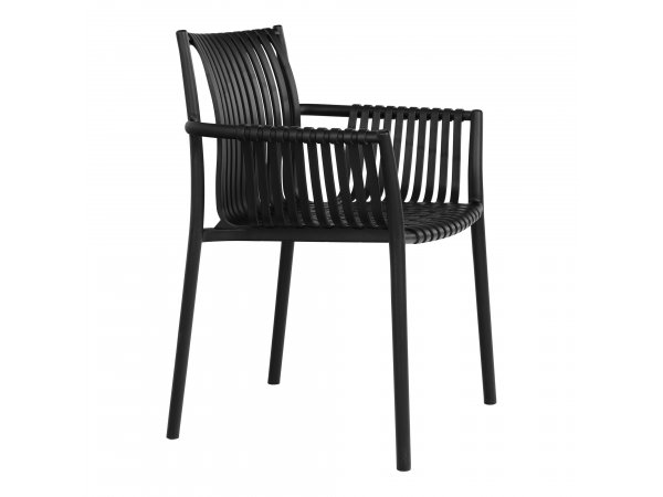Zahradní židle Tulsa, černá – House Nordic