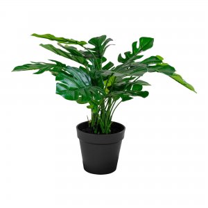 Umělá rostlina Monstera, zelená, 40×40×45 cm – House Nordic