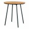 Zahradní odkládací stolek Cleveland, teak/kov, Ø70×74 cm – House Nordic