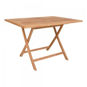 Zahradní stůl Oviedo, teak, 120×80 cm – House Nordic