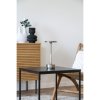 Stolní lampa Lyneham, kovová, stříbrná – House Nordic