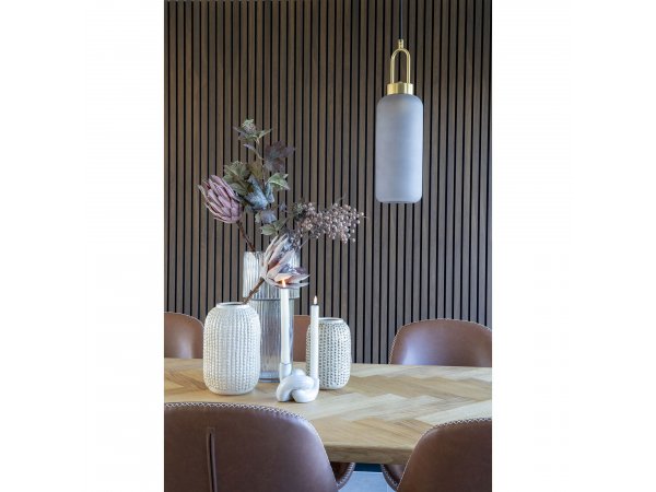 Váza keramická, béžová, ø16×25,5 cm – House Nordic